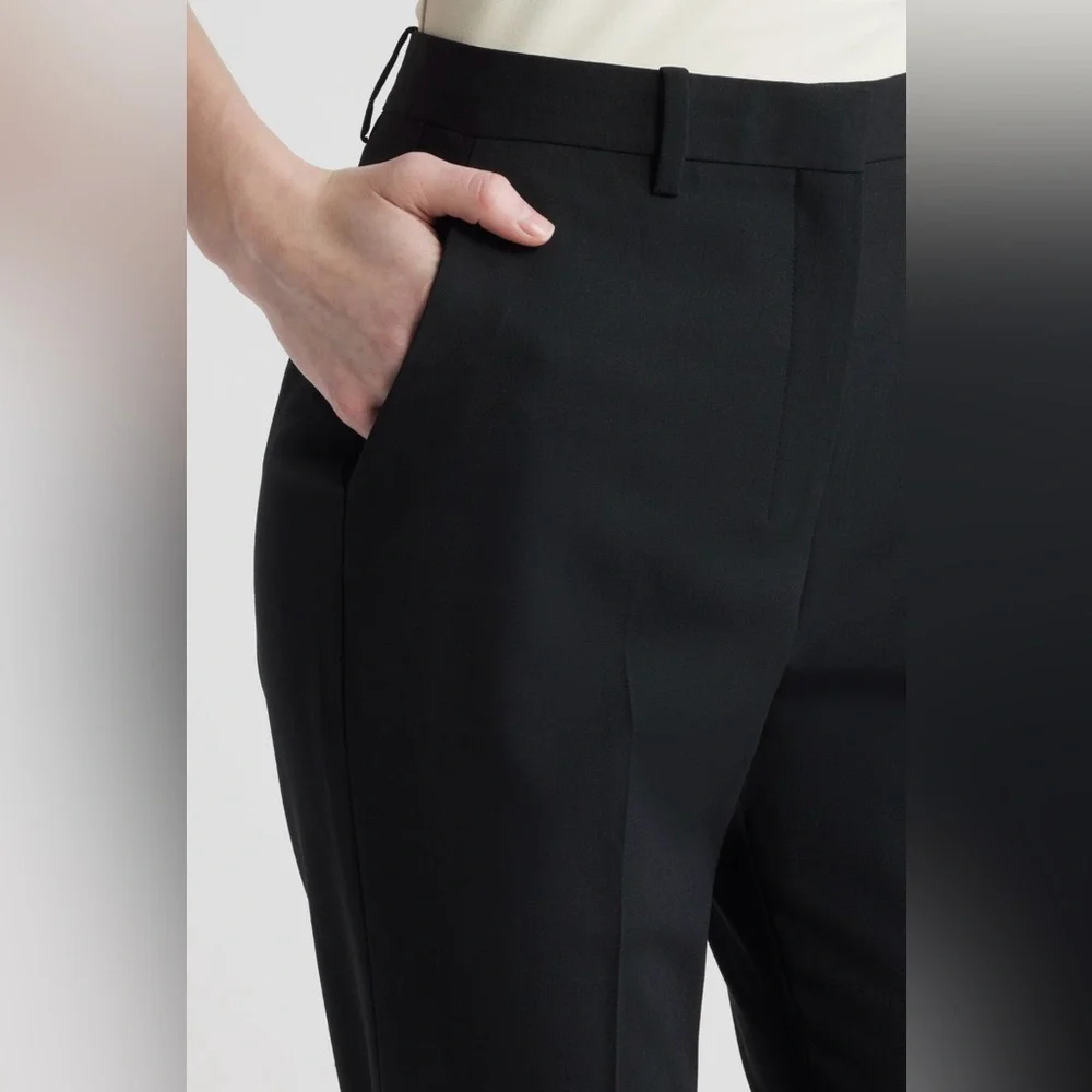 Theory Women’s Demitria 2 Wool Stretch Dress Pants - Picture 4 of 13